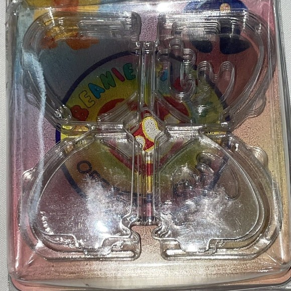 BEANIE BABIES HEART PROTECTORS QTY 10 PLASTIC TAG TABS OFFICIAL TY PRODUCT 1998 - Picture 5 of 15